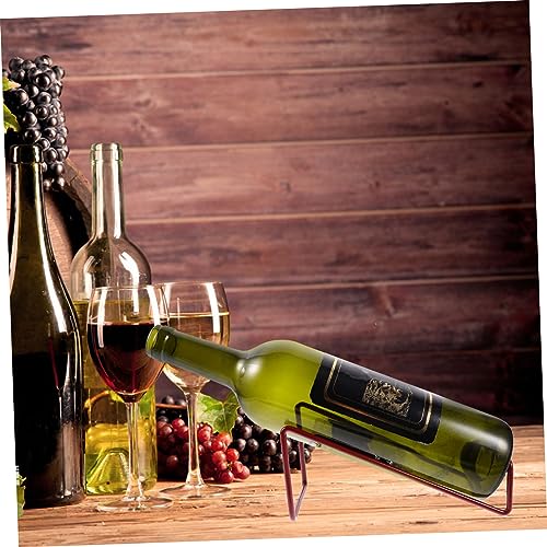 Set de 4 Soportes Metálicos para Botellas de Vino miniatura 5