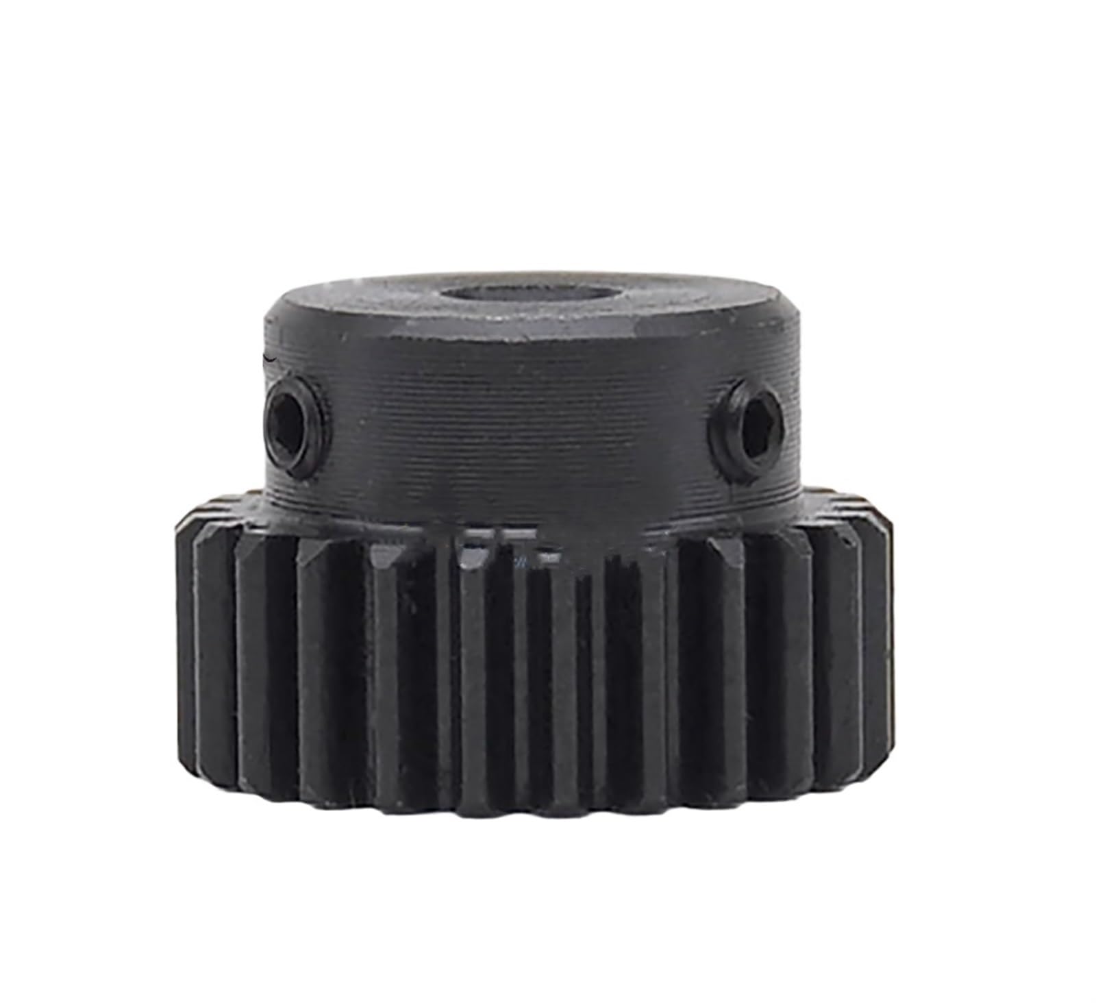 Bevel Gear Pinion Hardware Mechanical 1pcs 1 Module Spur Gear Motor Gear 1M 20T Steel Blackening Mechanical Transmission Gear Bore 4/5/6/6.35/7/8/10-12.7mm(10mm)