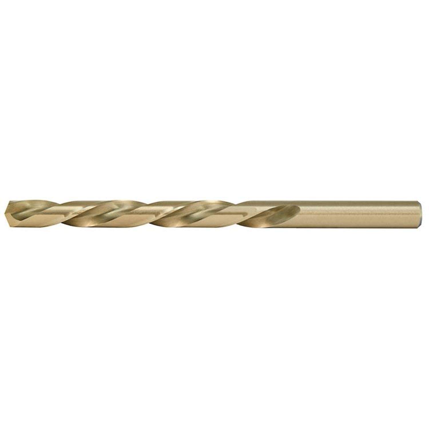 ALFA JDLCO93119-11/32" Left Hand Spiral Cobalt M42 Jobber Drill, 135° Point, Straw (6pk)