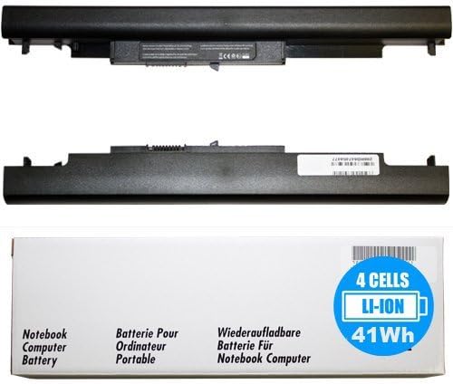 GreenTech New 807957-001 HS04 Replacement Battery for HP 240 G4, HP 240 G5, HP 245 G4, HP 245 G5, HP 250 G4, HP 250 G5 14.8V 41Whr 4 Cell Battery 807612-421 NSL85AA HS03 HSTNN-LB6V HS04041-CL M2Q95AA