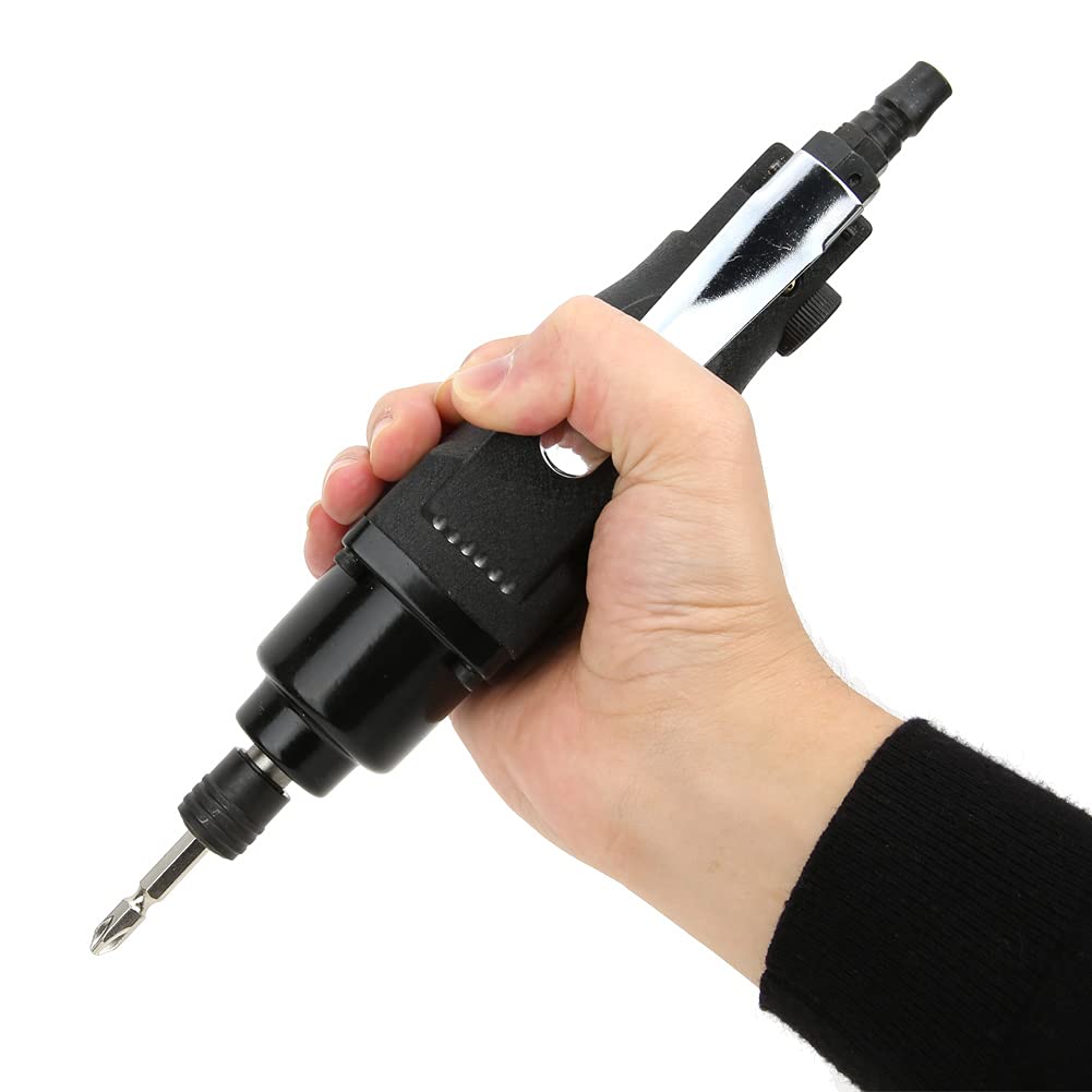 Ejoyous YC 3008 Cacciavite Pneumatico Cacciavite Ad Aria Dritto 40Nm 8000rpm 14in Bit Avanti Indietro Doppio Martello per Assemblaggio di Mobili Lavori Elettromeccanici