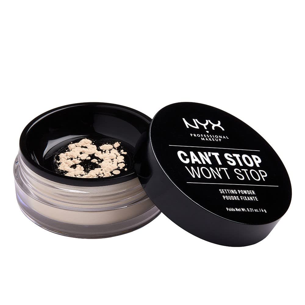 NYX PROFESSIONAL MAKEUP Can'T Stop Won'T Stop Setting Powder, Light 01