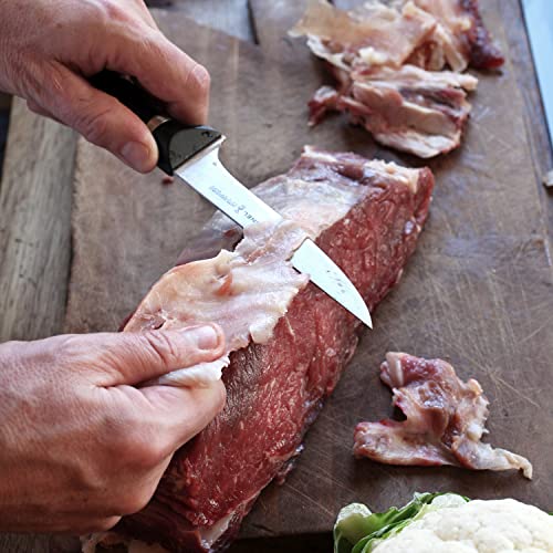 Opinel N°222 couteau viande acier robuste manche durable - 4