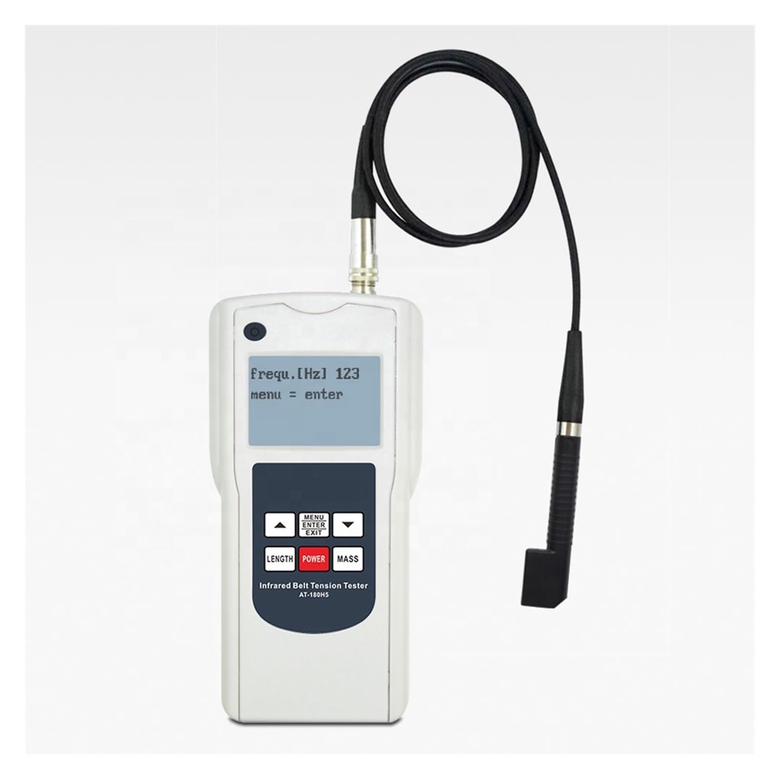AT-180H5 Digital Infrared Belt Tension Tester Meter Tensiometer for Industrial Inspection