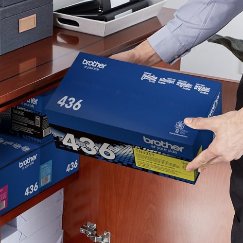 Brother Genuine Super High Yield Toner Cartridge, TN436Y, Replacement Yellow Toner, Yield up to 6,500 Pages, Amazon Dash Replenishment Cartridge - image 4