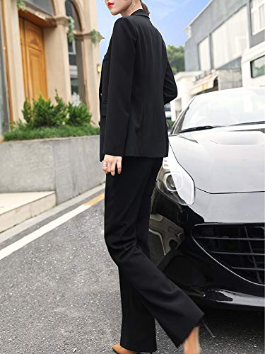 Susielady Women’s Two Pieces Office Business Suits Office Lady Business Suits For Women Slim Blazer & Pant/Skirt #TOP3