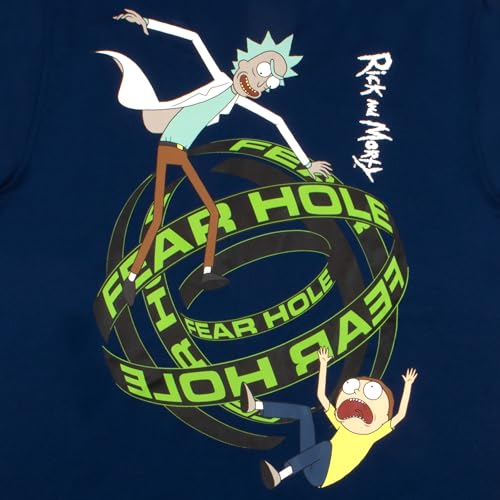 RICK AND MORTY Camisa masculina de beisebol atlética casual abotoada manga curta para homens e mulhe