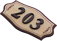 Vista 23 de GREUS Letrero personalizado con número de casa, placa de dirección personalizada, pizarra para interiores y exteriores, letreros decorativos