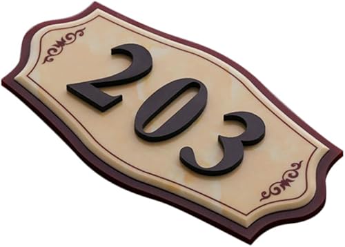 Letrero personalizado con número de casa, placa de dirección personalizada, pizarra para interiores y exteriores, letreros decorativos para el