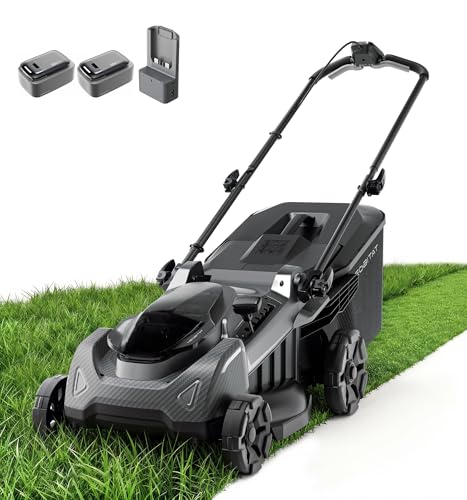 Neobitat 40V 18'' Self-Propelled Lawn Mower, 2-in-1 Mulching/Bagging Brushless Cordless Electric...