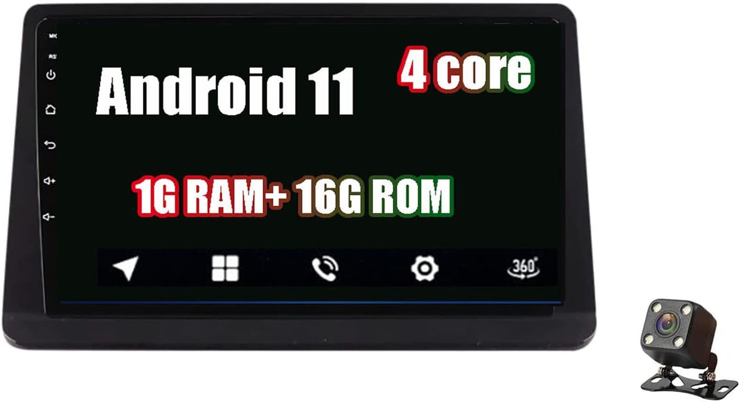 PLOKMCarplay RDS FM Car Radio Android 11 9" IPS Touch Screen Car Stereo for Mitsubishi Cheetah Kingbox 2002-2014 Support USB DSP Steering Wheel Control DAB+ OBD DSP DVR+