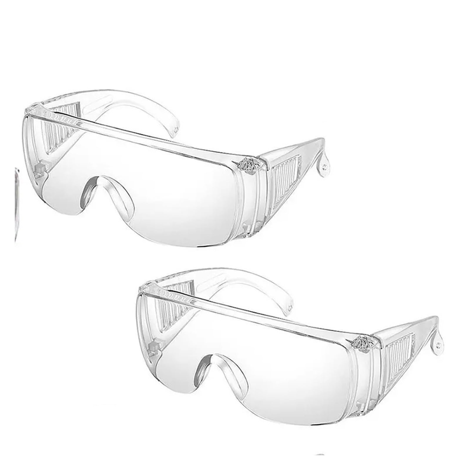 Eleganti occhiali di sicurezza trasparenti for interventi chirurgici, lenti di protezione for pazienti, occhiali da vista, antiappannamento, polvere, laboratorio, industria, lavoro