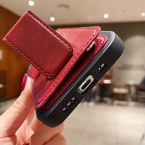 Coque portefeuille iPhone XS orange idéale pour voyage et vidéo - 6