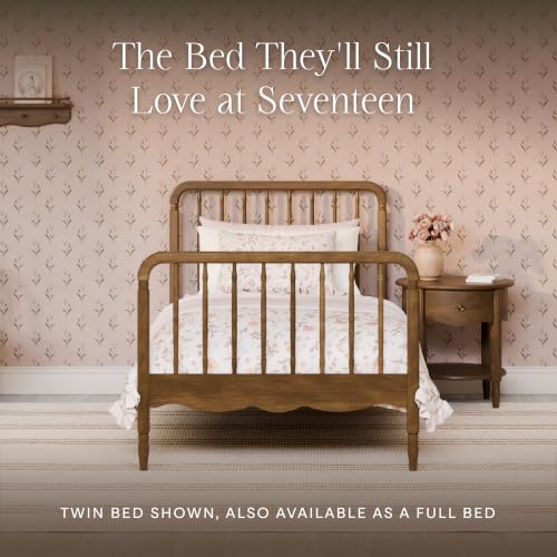Image of NAMESAKE Liberty Spindle Twin Bed in Natural Walnut