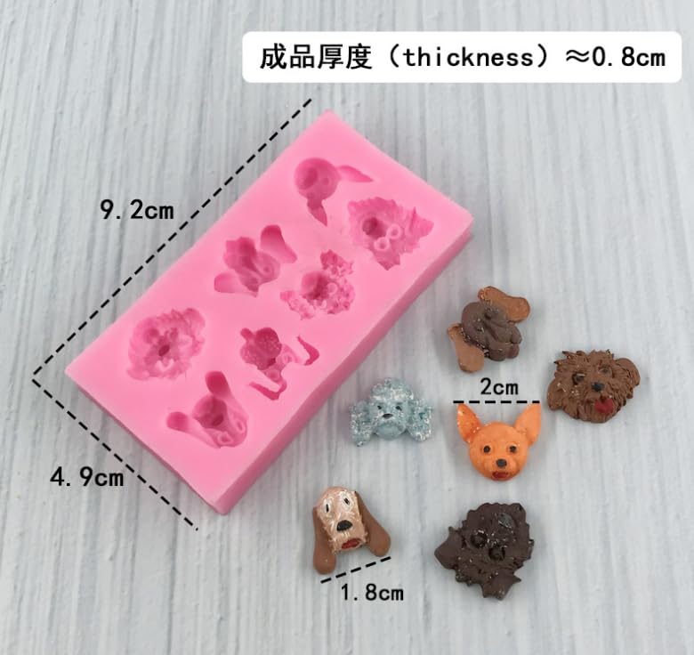 YTYASO Diy Halloween Cartoon Siliconen Mallen Cake