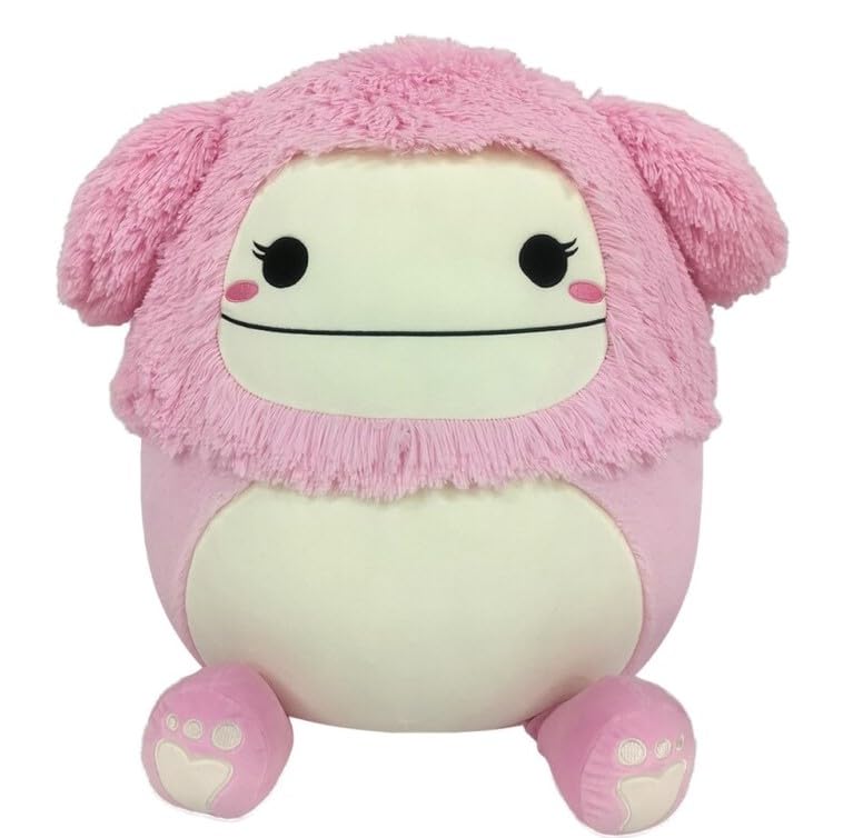 Squishmallows Squishmallow Plush Toy FuzzAMallows Brina the Bigfoot 50 cm Cuddly Toys Original 2024