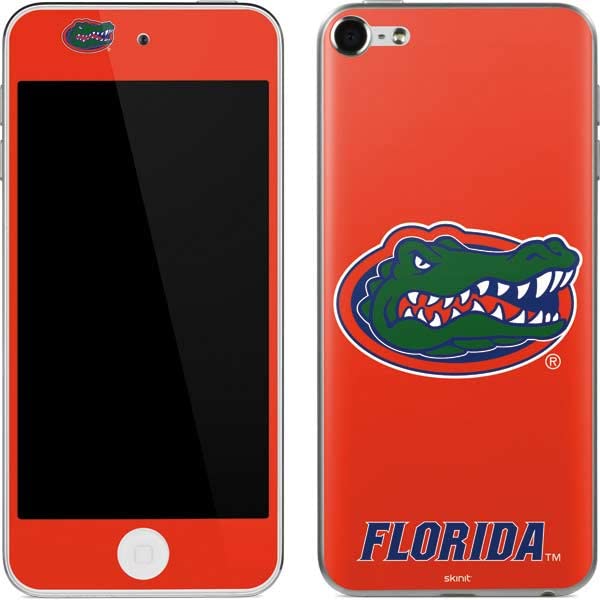 Skinit Decal MP3 Player Skin Compatible with iPod Touch (6th Gen 2015) - Officially Licensed College Gators Mascot Design