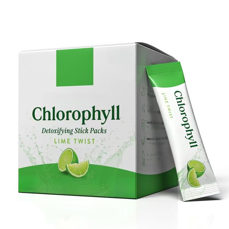 Packs of sticks of chlorophylle,suitable for men and women | Boostez votre détox et améliorez la santé intestinale dans des packs de