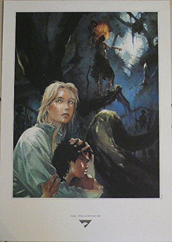 Affiche Lepage Sibran La Terre Sans Mal 45X65 Cm illustration poétique