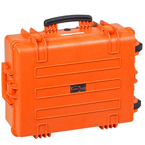 Explorer Cases 5823 OE Waterproof Dustproof Multi-Purpose Protective Case Empty, with Wheels, Orange Explorer Cases 5823 OE Waterproof Dustproof Multi-Purpose Protective Case Empty, with Wheels, Orange