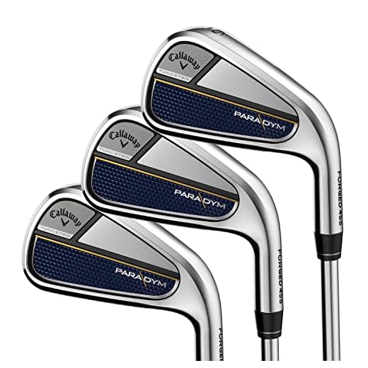 Callaway Golf 2023 Paradym Iron Set (Right Hand, Graphite Shaft, Stiff Flex, 4 Iron - PW)