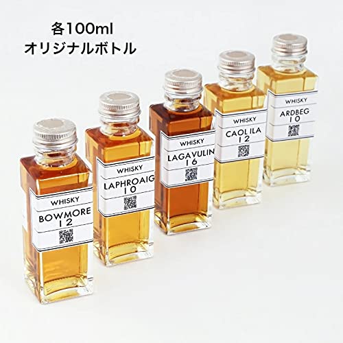 アイラモルト 5種 テイスティングボックス 各100ml ウイスキー Amazon.co.jp: 【プレゼントに最適】アイラモルト 5種 テイスティング