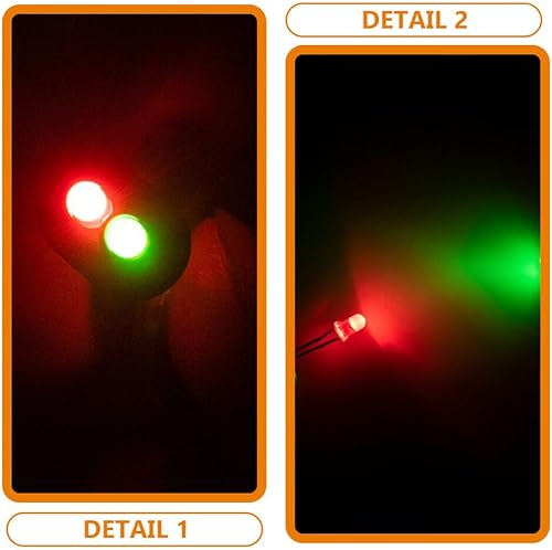 Miniatura 4 de GANAZONO Mini modelo de luz de señal para trenes modelo Semáforo en miniatura Material de mesa de arena Paisaje Dec