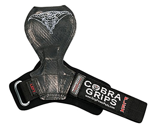 image for Grip Power Pads 2018 Cobra Grips Flex Model Weight Lifting Gloves Heav
