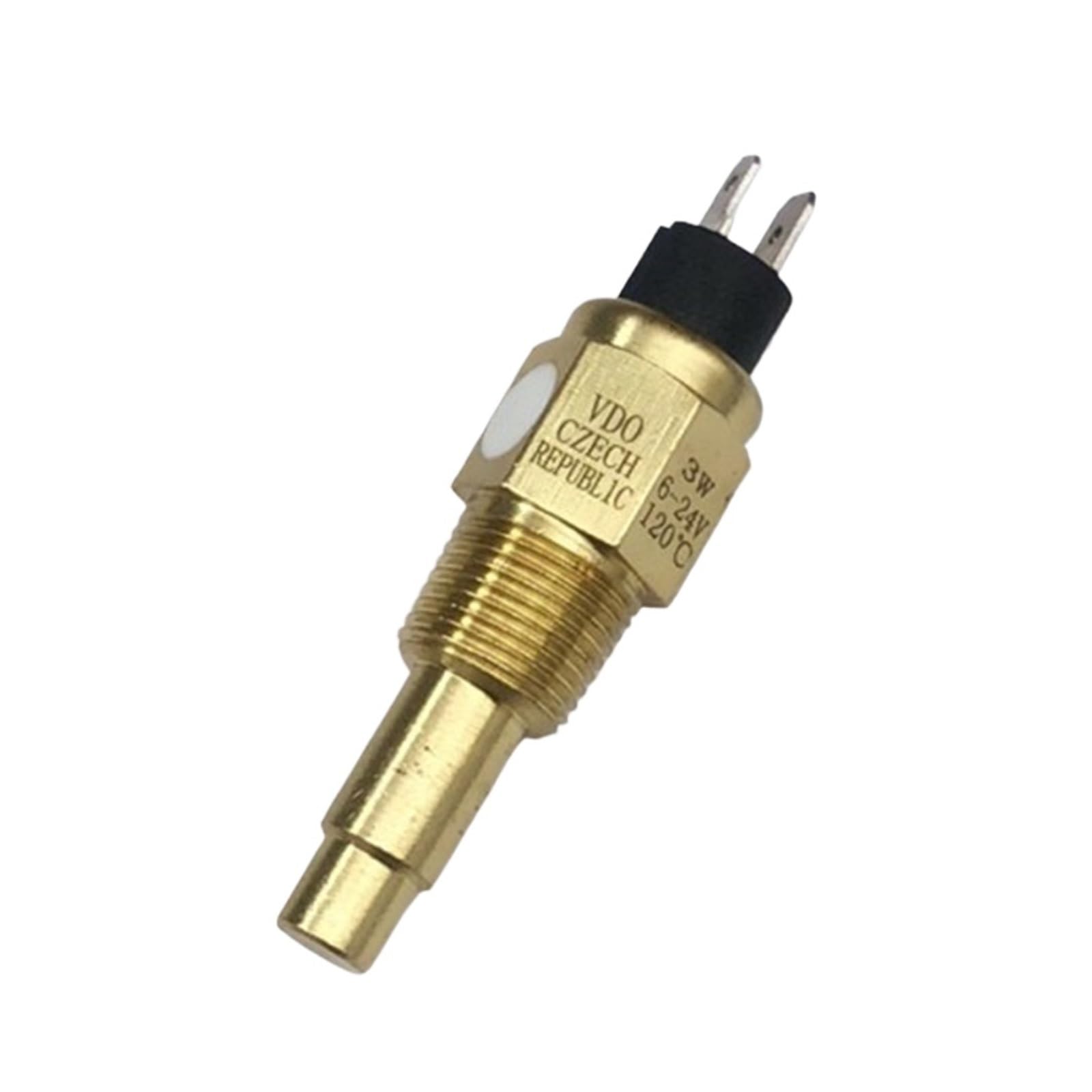 YINZHD Wtyczka czujnika temperatury wody 6-24 V 120 stopni 21/17 mm 2 wtyczki M14 * 1,5/3/8 NPT/ 1/2 NPT(3 of 8 NPT 17mm)