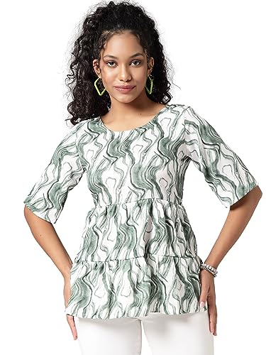 Image of OOMPH! Women's Polyester Regular Fit Shirt
