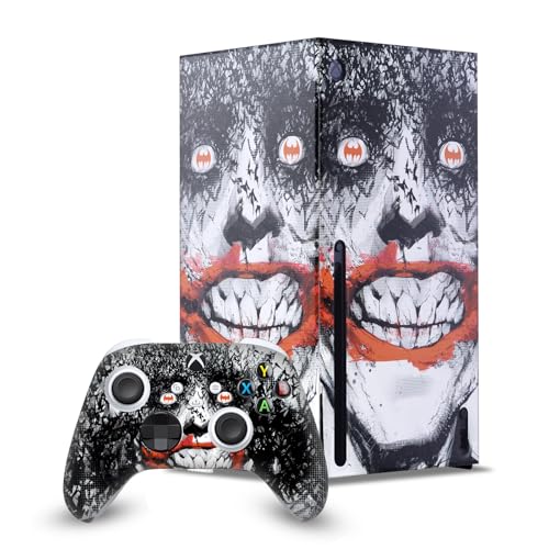Skin Xbox Series X Joker Detective Comics pour personnaliser votre espace de jeu de salon