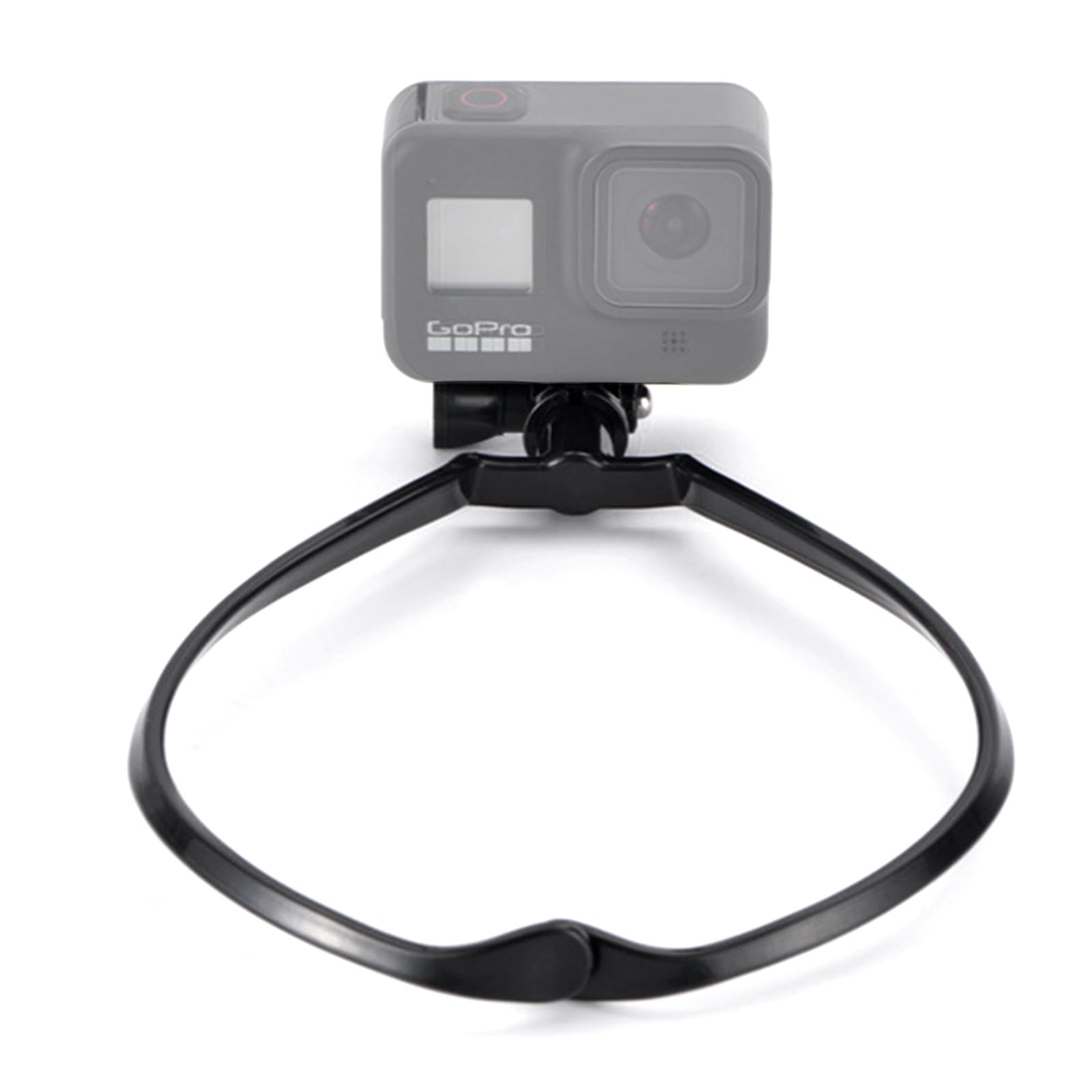 UOEPOWA Neck Collar Mount for DJI Osmo Pocket 3/Insta360/ GoPro/Sony, Universal Action Cam & Smartphone Vlog Holder, Hands-Free First-Person POV Accessories
