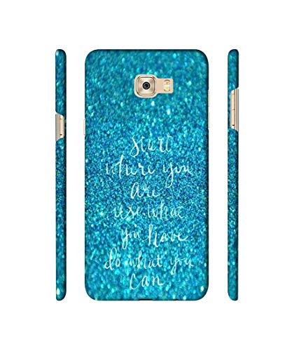 Image of Amazon Brand - Solimo Designer Start were You are 3D Printed Hard Back Case Mobile Cover for Samsung Galaxy C7 Pro