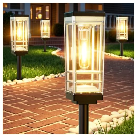 Premium Solar Pathway Lights Set of 8