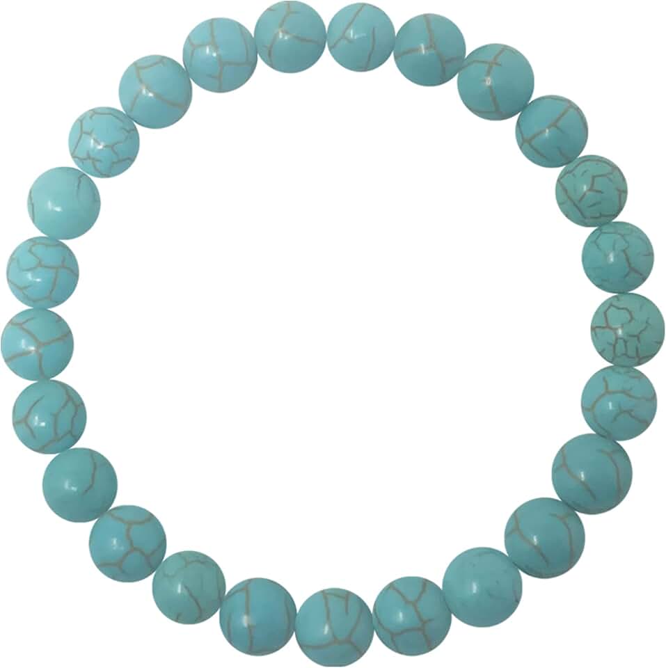 cotigo Pulsera de Piedra Natural - Pulsera Hilo Elastico con Cuentas Piedra Natural - Distintas Piedras Semipreciosas para Mujer, Hombres Yoga Regalo