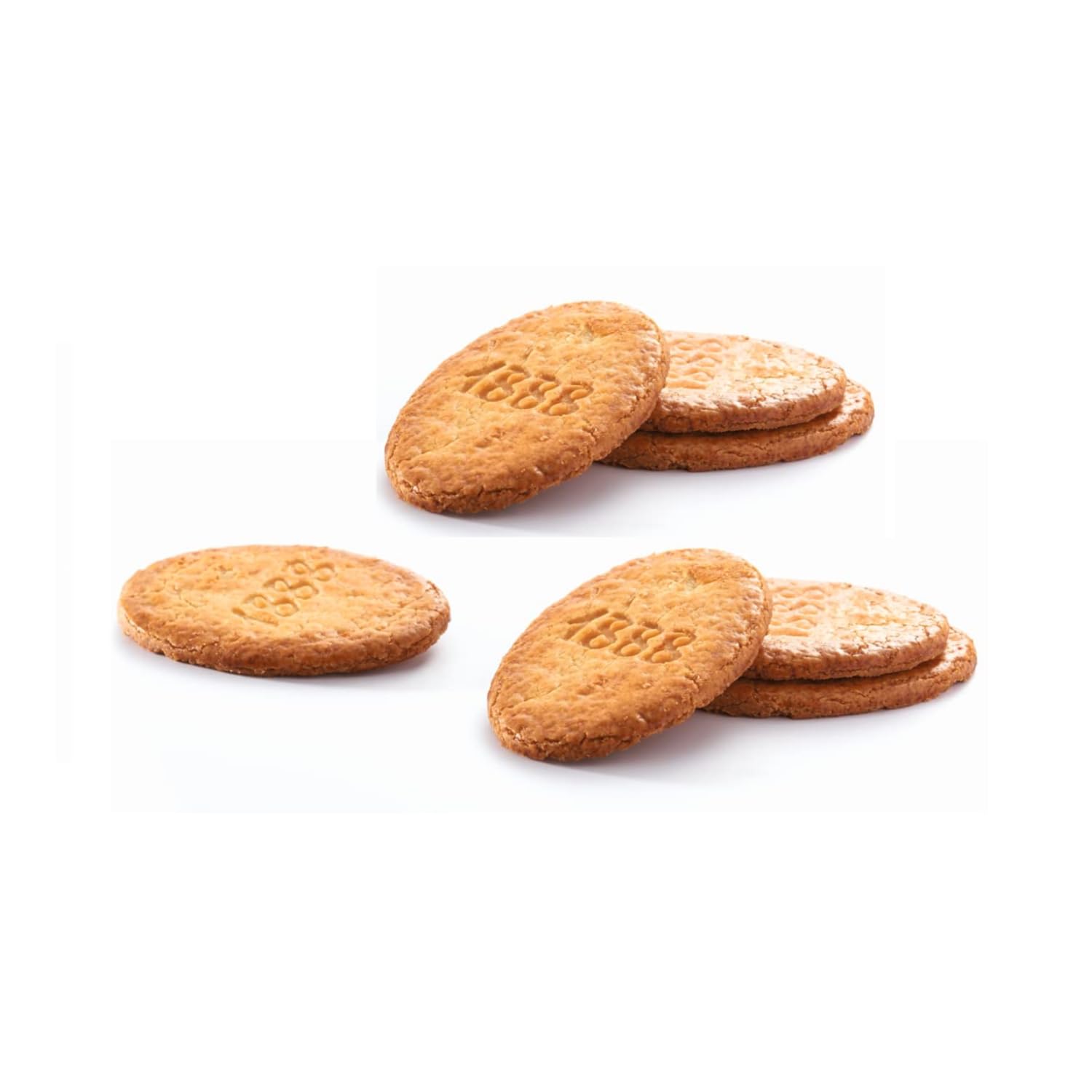 La Mère Poulard | Biscotti Puro Burro Salato Caramello | Latta Metallo Biscotti Francesi Burro Grandi Gallette - 472.5 Gr | Lattine Cucina Decori Frollini Regalo
