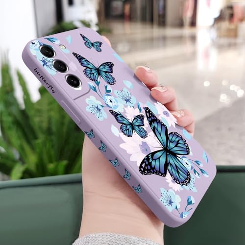Coque Samsung S21 FE évitez les rayures avec ce silicone violet - 2
