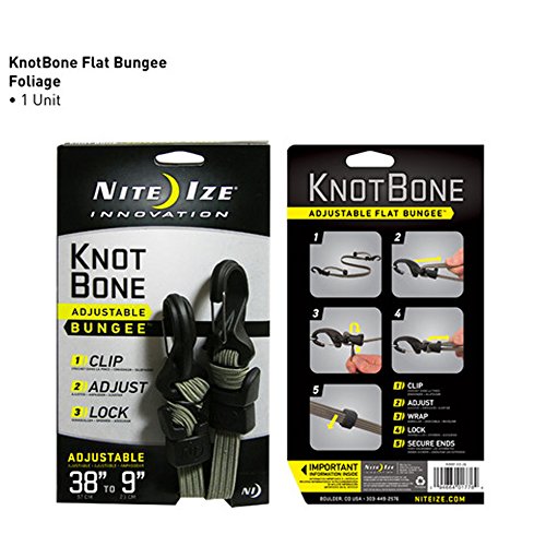 Nite Ize, Portapacchi Elastico con Ganci Flat