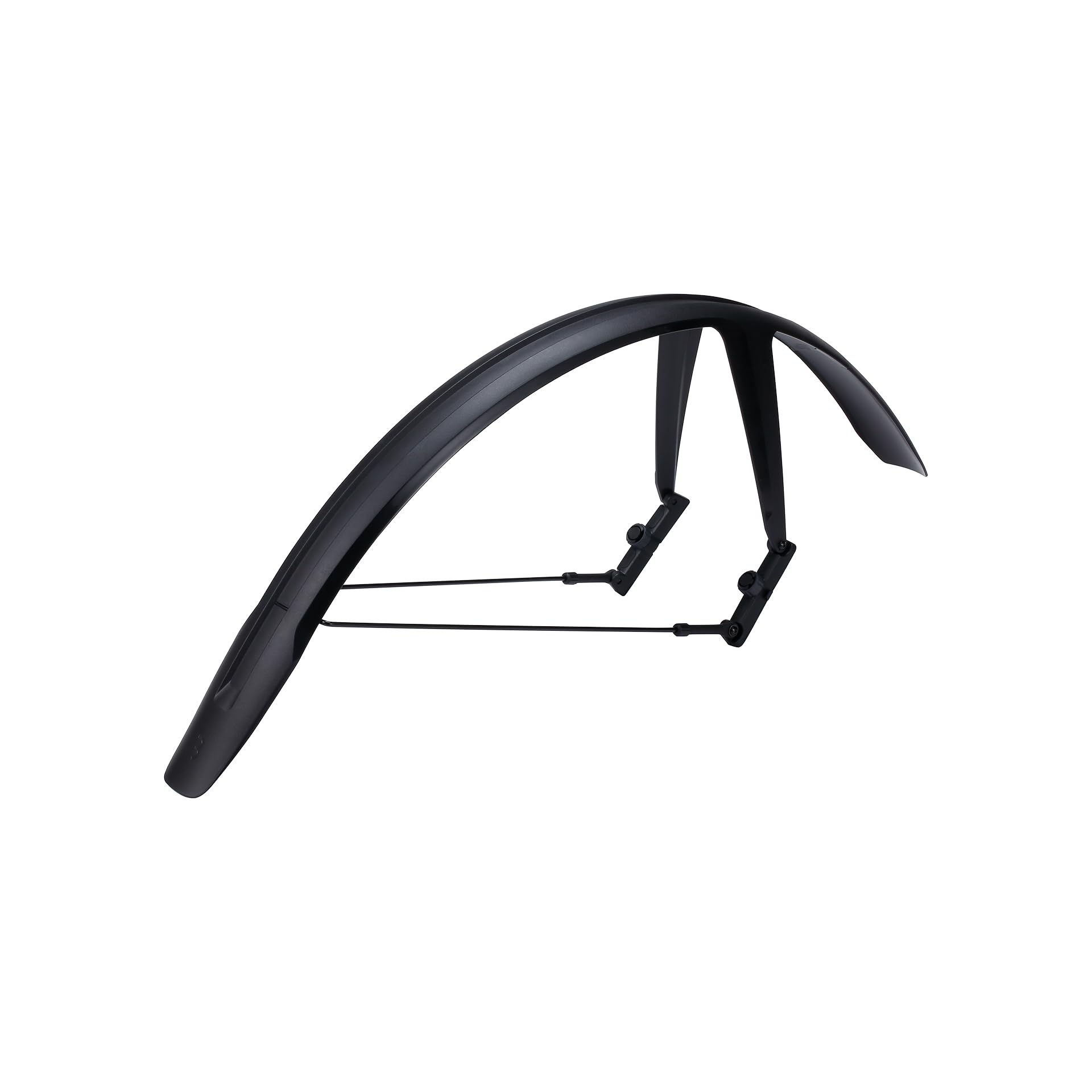 BBB Cycling DiscGuard Plus Schutzblech-Set – Schutzbleche vorne und hinten für Straße, Schotter und MTB – Schnellverschluss und Scheibenbremsen kompatibel – passend für 28/29 Zoll Räder (40–60 mm