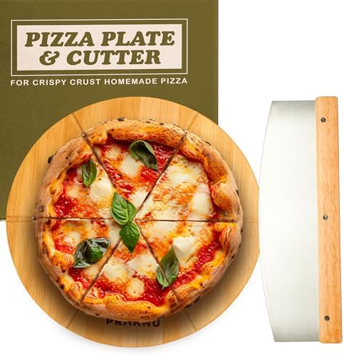 KESPER tagliere per pizza in bambù 45x30cm Piatti da pizza