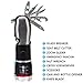 Ploarnovo Multi Tool LED Flashlight,Surivival Tools for Cars, Emergency and Camping, ALL IN One Tactical Torch Light with Hammer Seatbelt Cutter Knief Bottle Opener Scissors Screwdrivers