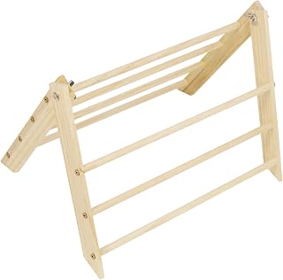 Chicken Perch Chicken Wood Stand Training Perch Jungle Gym Backyard Chick Perch Bird Stand Toy for Hens Macaw Parrots Coop