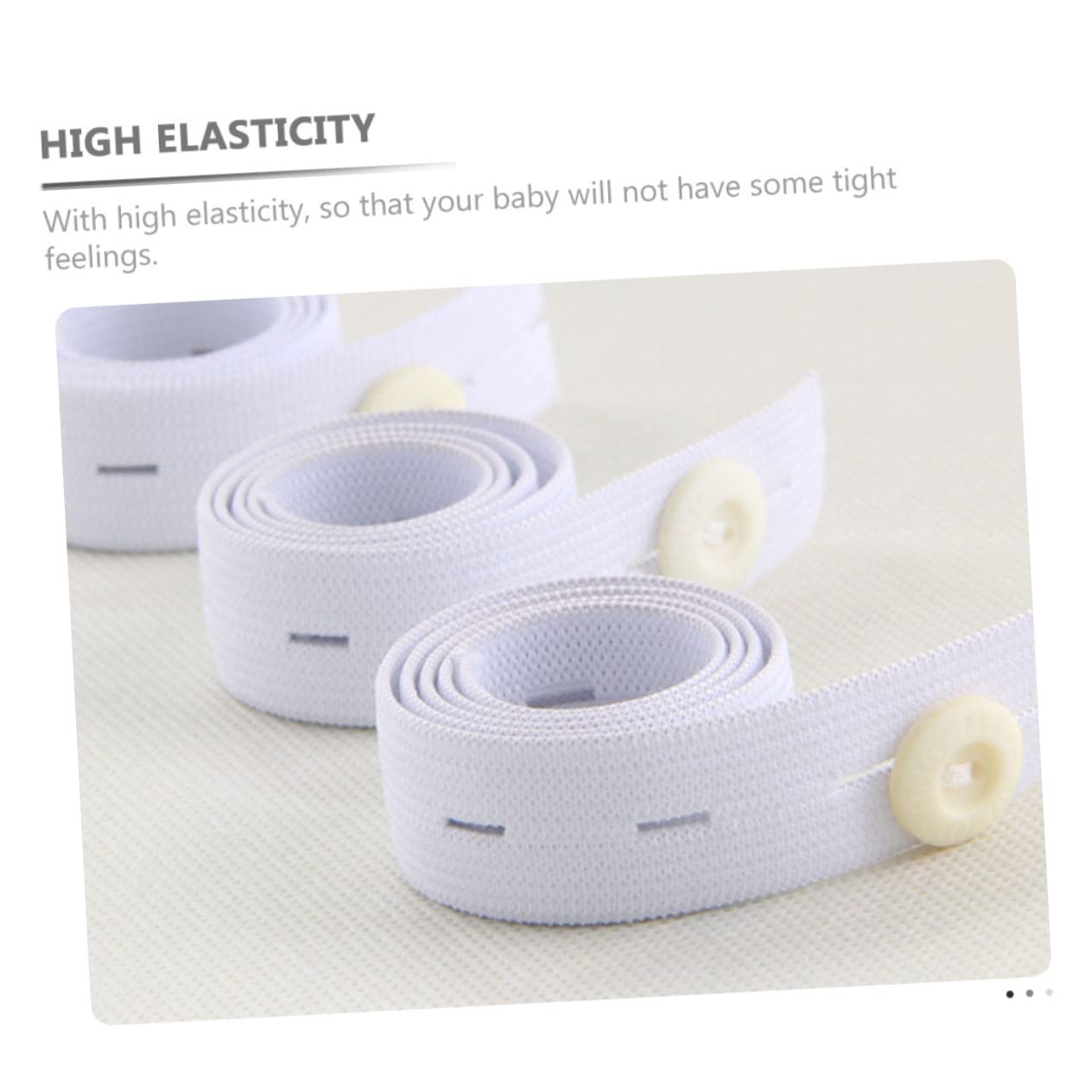 Vaguelly Cloth Diaper Fasten Buckles Diaper Belt Buckle High Elasticity Prevents Leaks