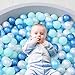 Heopeis Ball Pit Balls for Toddlers, BPA Free Crush Proof Plastic Toy Balls for Ball Pit, Children's Pool Water Toys, Ocean Balls for Play Tent 2.15 Inch Pack of 100 200 500