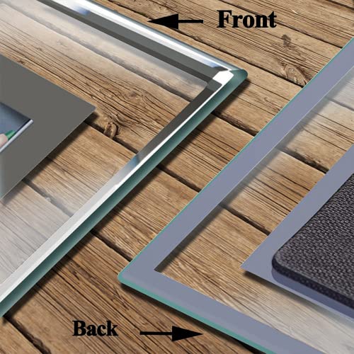 Amazon Brand – Pinzon 5X7 Mirror Glass Photo Frame For Photo Size 7X5, Glass Picture Frames For Desk Display (Set Of 2) #TOP2