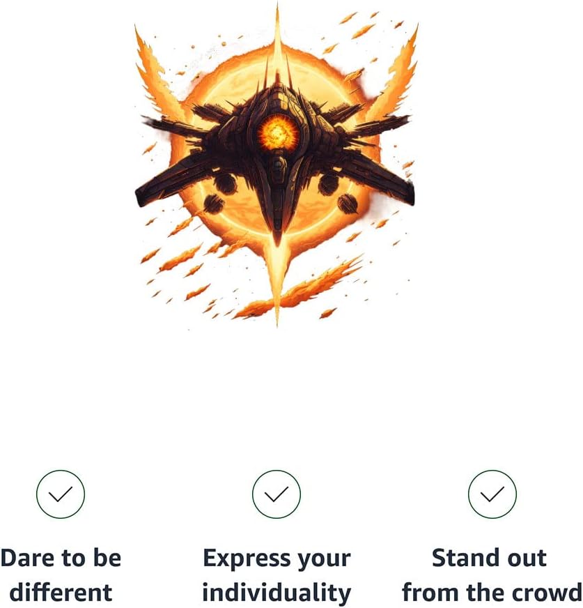 Space Graphic Kids' T-Shirt - Ship T-Shirt - Fantasy Tee Shirt for Kids