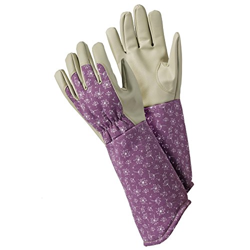 Briers Allium Gauntlet Gloves, Purple, Medium