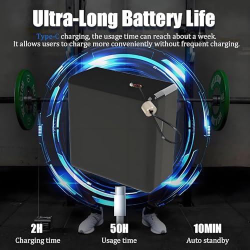 Codificador Lineal Speed and Strength Cube, Dispositivo Portátil de Entrenamiento Basado en Velocidad para Fuerza, con Aplicación en Tiempo Real y Consejos de Voz, Medición de Salto Vertical y Quema de Grasa miniatura 6