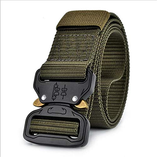 LLZGPZPD Cinturón De Lona 18 Hombres Cinturón De Lona Hebilla De Inserción De Metal Nylon Militar Correa De Entrenamiento Cinturones Tácticos De Ejército para Hombres Correa Masculina De Camuflaj Cover