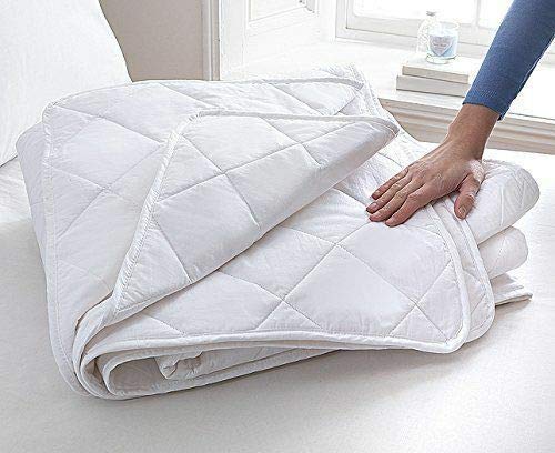 Diana Cowpe PURE COTTON SINGLE 3 TOG DUVET | 100% Cotton Filling & Case Summer Duvet | Naturally Non-Allergenic Breathable Temperature Regulating Cool Duvet (135cm x 200cm)